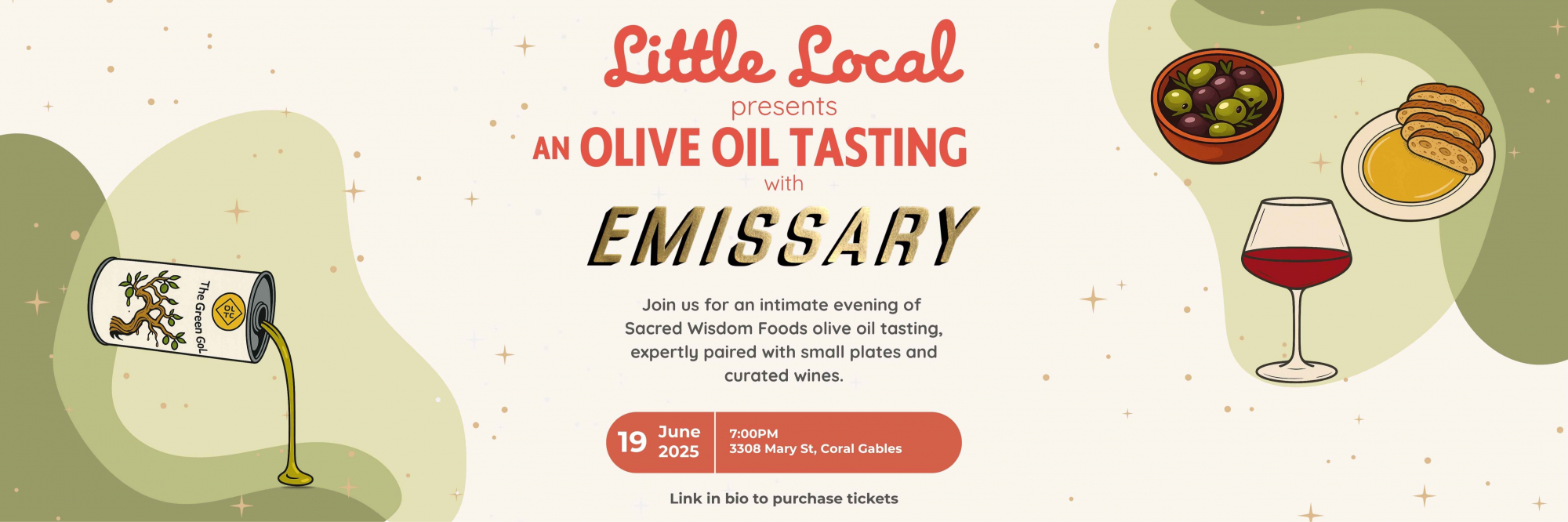 olive oil tasting